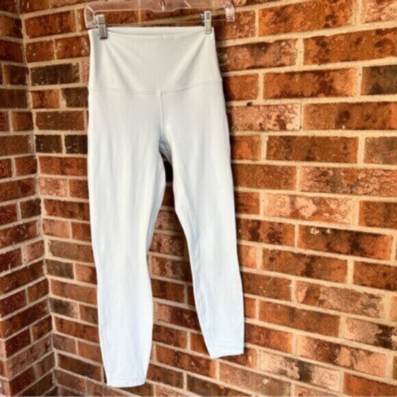 lululemon Align™ High-Rise Pant EUC 2022  Powder Blue  Size 6 - Picture 3 of 15
